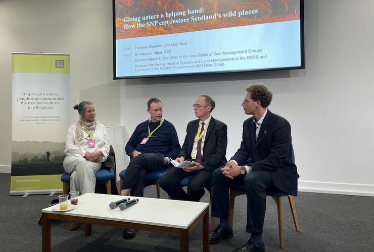 SNP conference fringe event panel 2025 