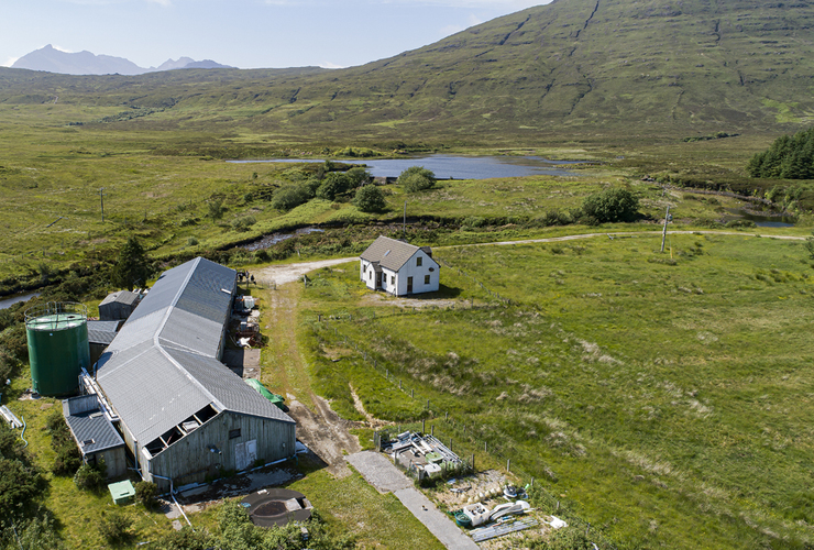 Kilmarie Hatchery and lochan