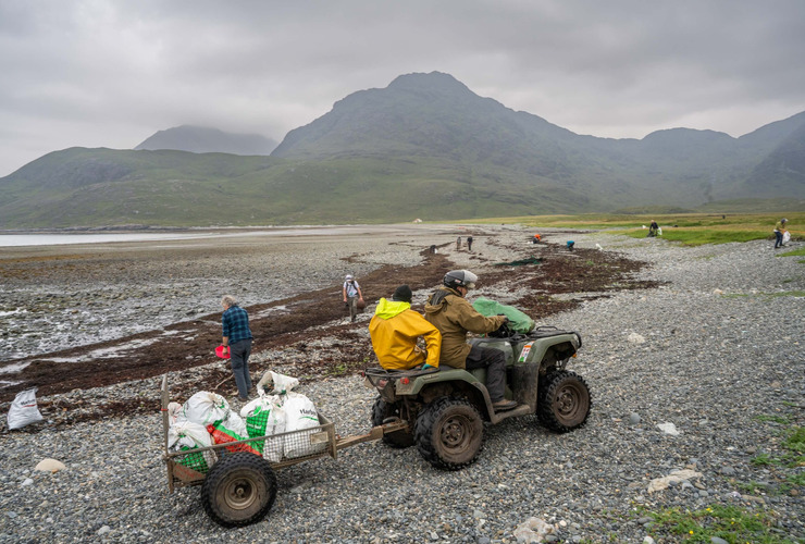 Camasunary beach clean 2025 - Adrian Trendall 4
