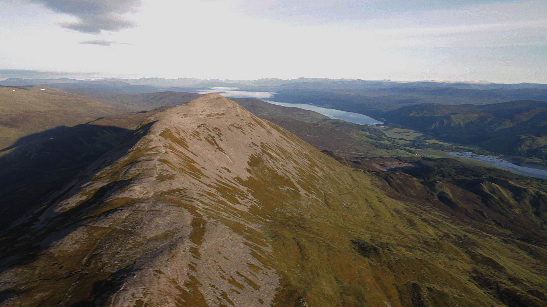 Schiehallion from the air - Dave Tarvit