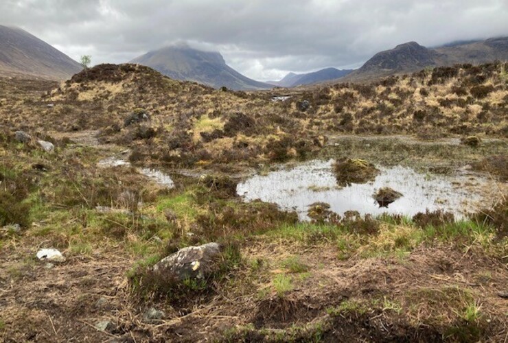 Glen Sligachan peatland - Kevin Lelland