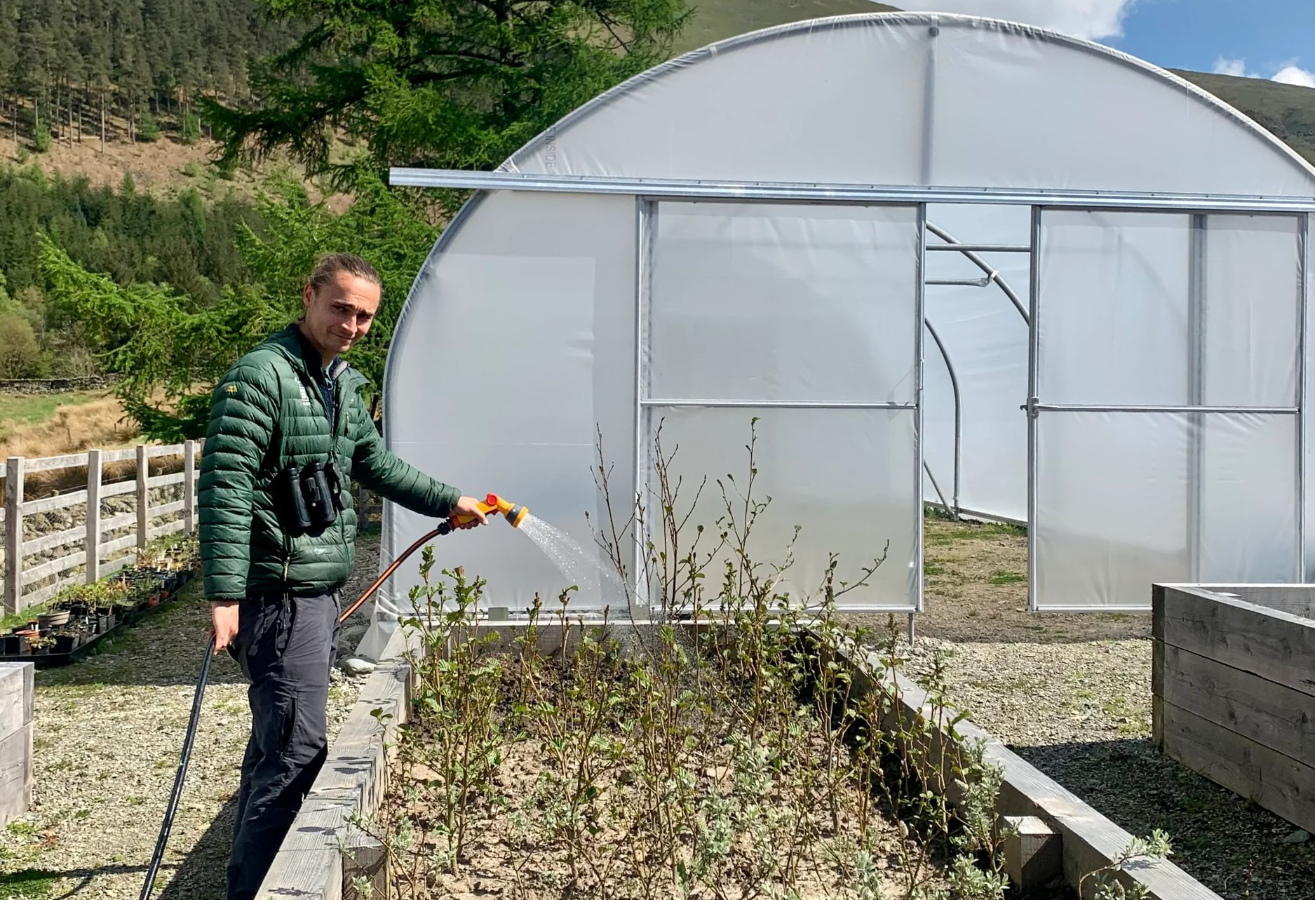West Head Nursery - watering