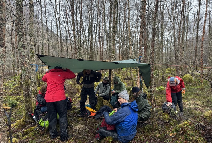 Fort William Mountain Festival 2026 - removing rhoddiies