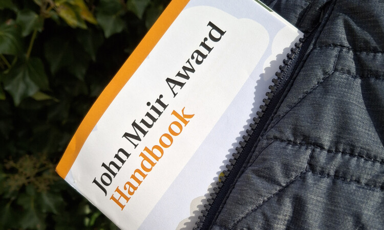 2025 John Muir Award Handbook cover 2