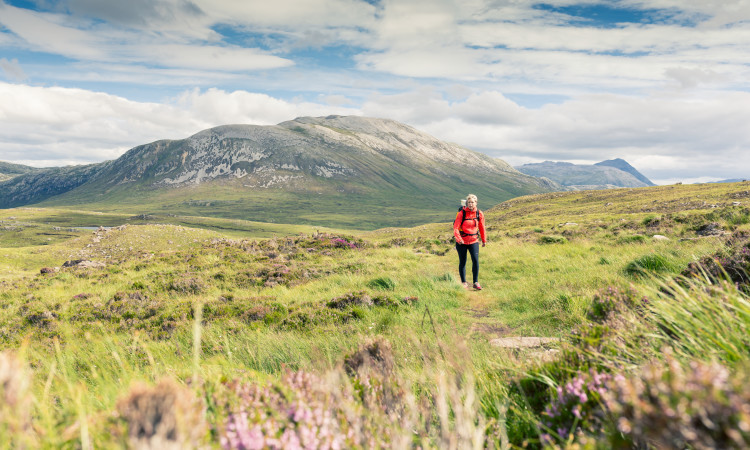 Helen Mort at Quinag - LW Images