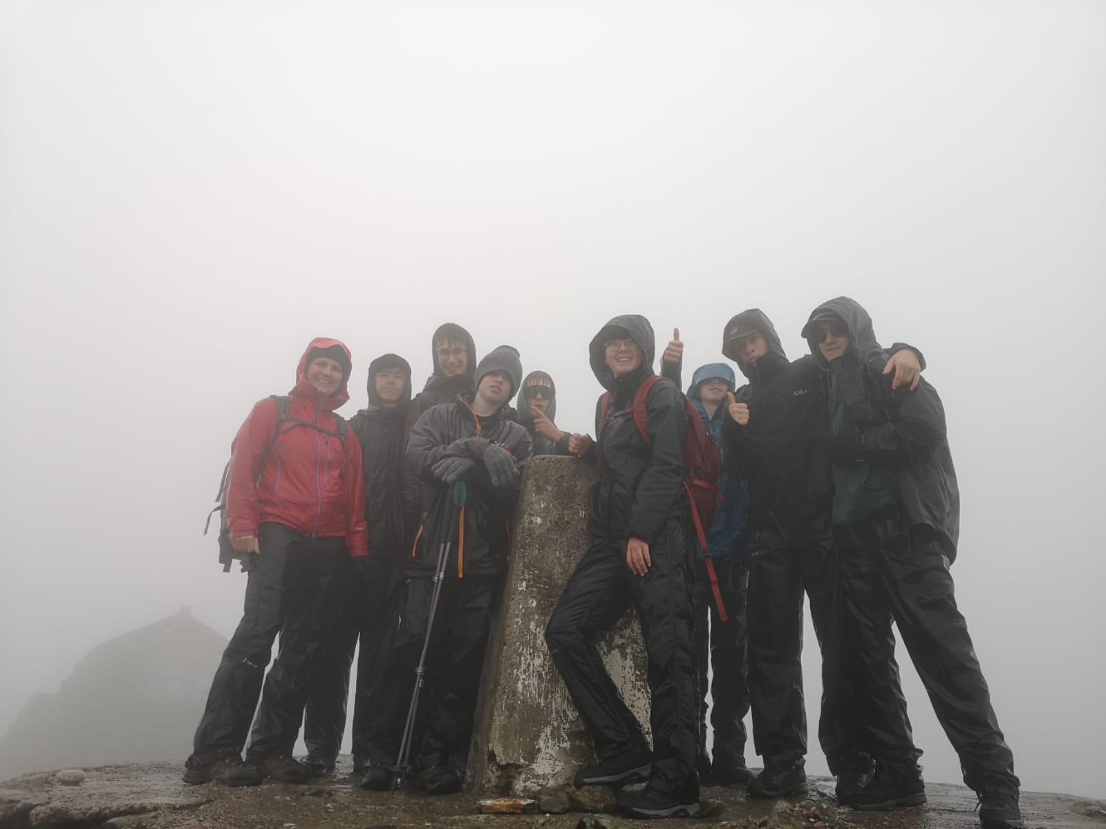 Junior Rangers - Nevis summit 2024