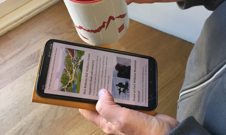 Mobile view of eNews