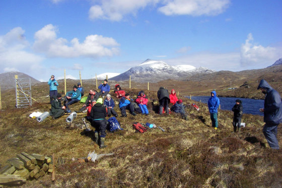 North Harris Trust JMT work party