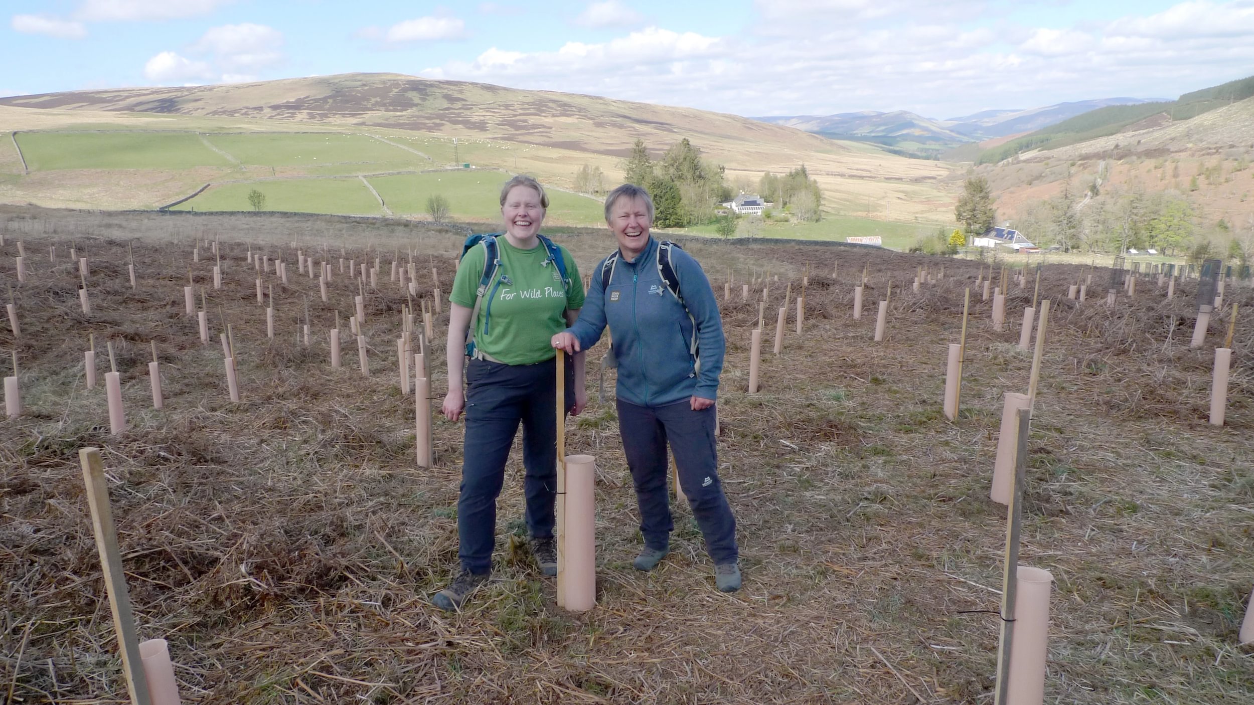 Ellie and Karen at Glenlude