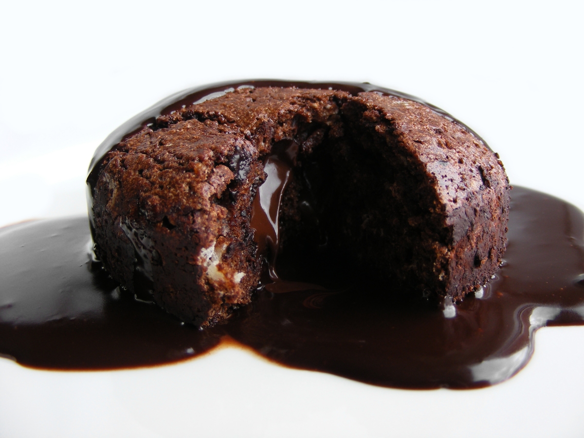 Chocolate fondant Petit gâteau, Chocolate Lava cake Chocolate fondant Petit gâteau, Chocolate Lava cake